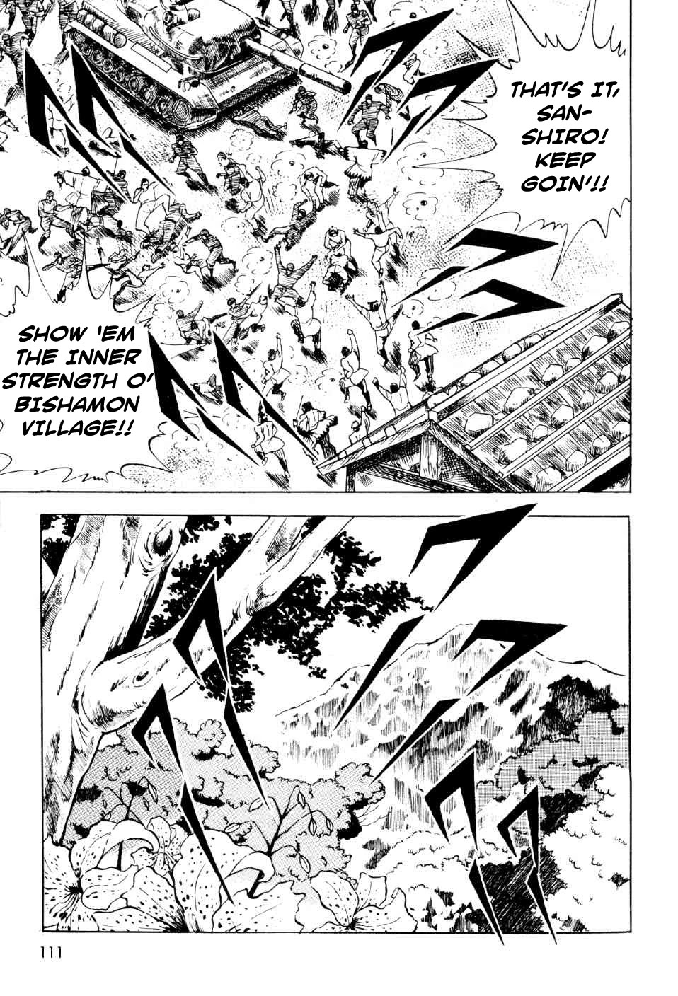 Ahh!! Bishamon High School Chapter 11 page 14 - Chapter 11: Bishamon Village's Independence!! [END]