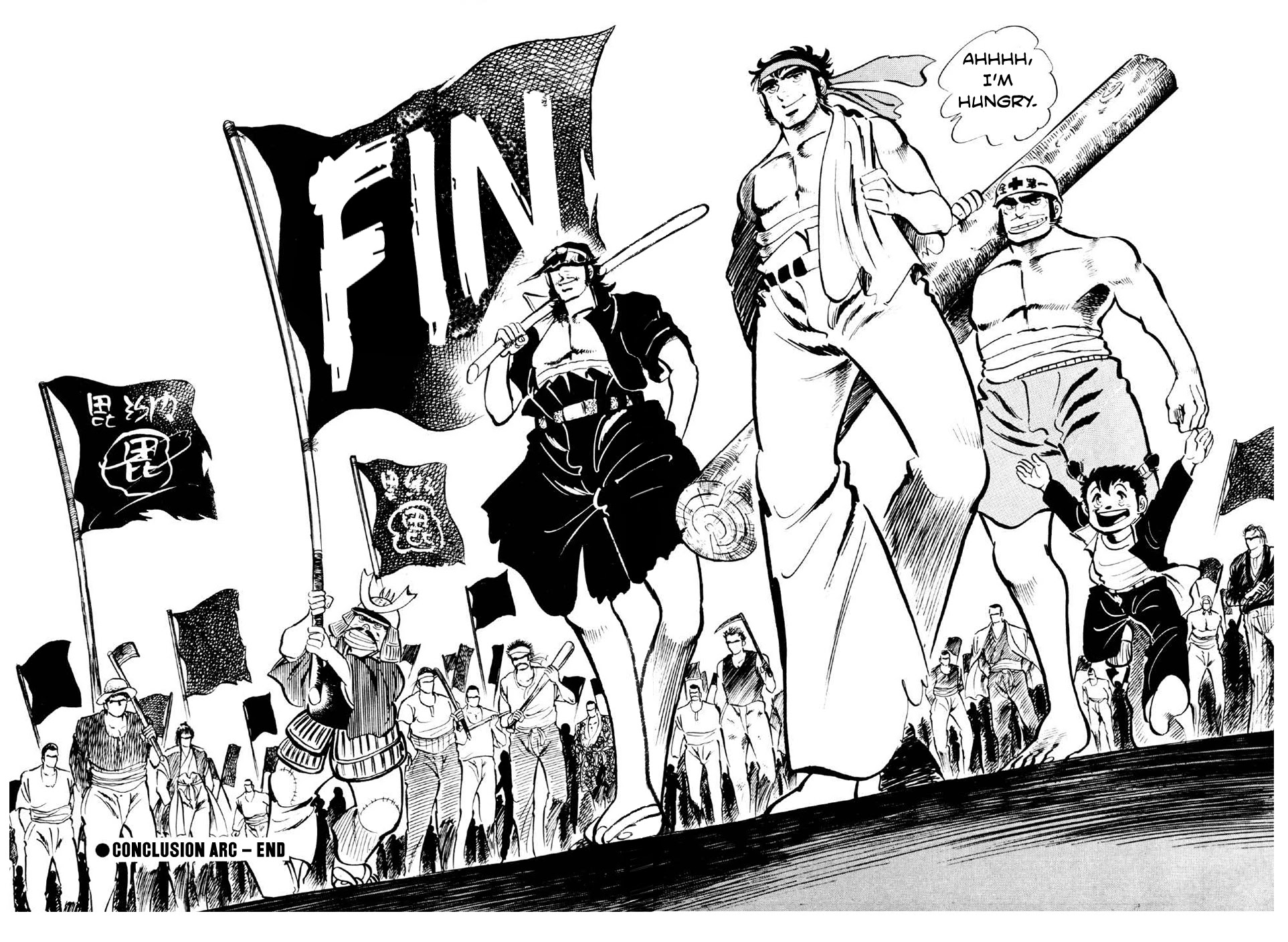 Ahh!! Bishamon High School Chapter 11 page 35 - Chapter 11: Bishamon Village's Independence!! [END]