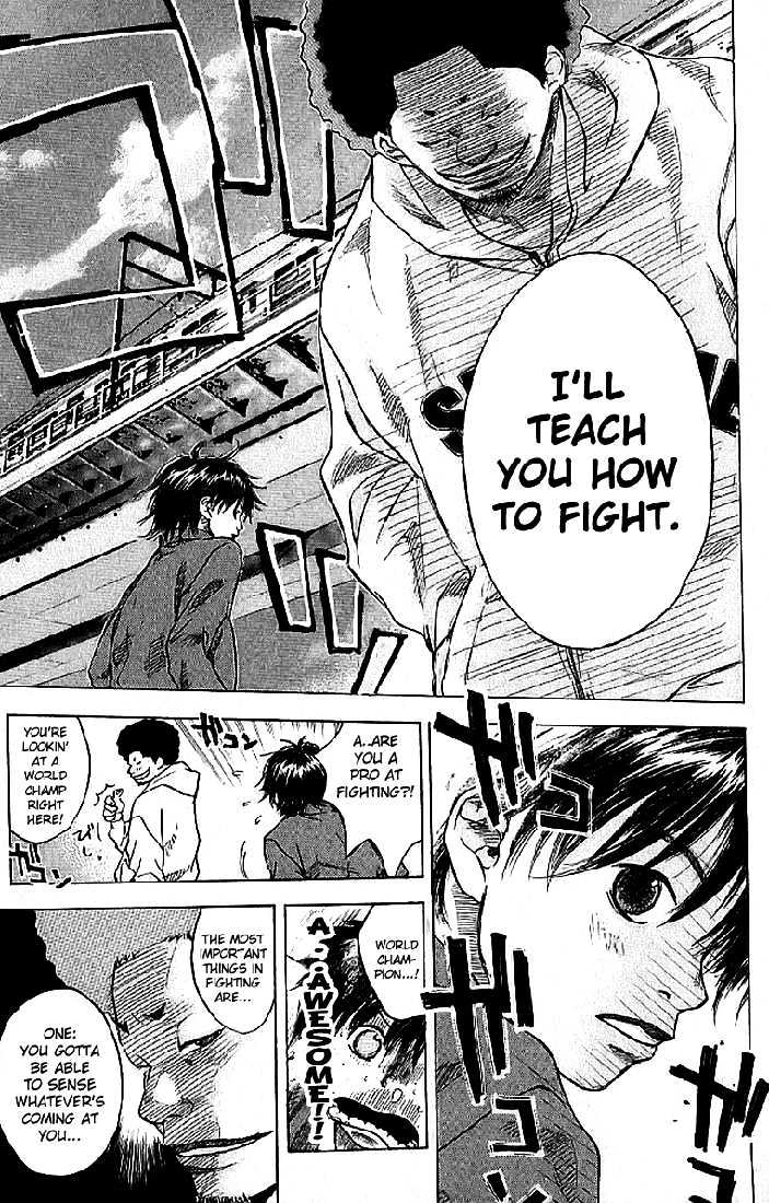 Ahiru no Sora Chapter 1 page 21 - Chapter 1 : Basketball Shoes and Boys