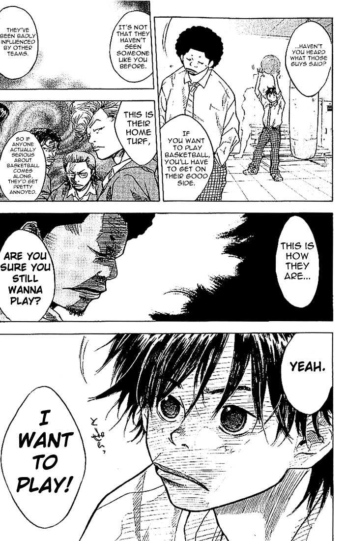 Ahiru no Sora Chapter 1 page 42 - Chapter 1 : Basketball Shoes and Boys