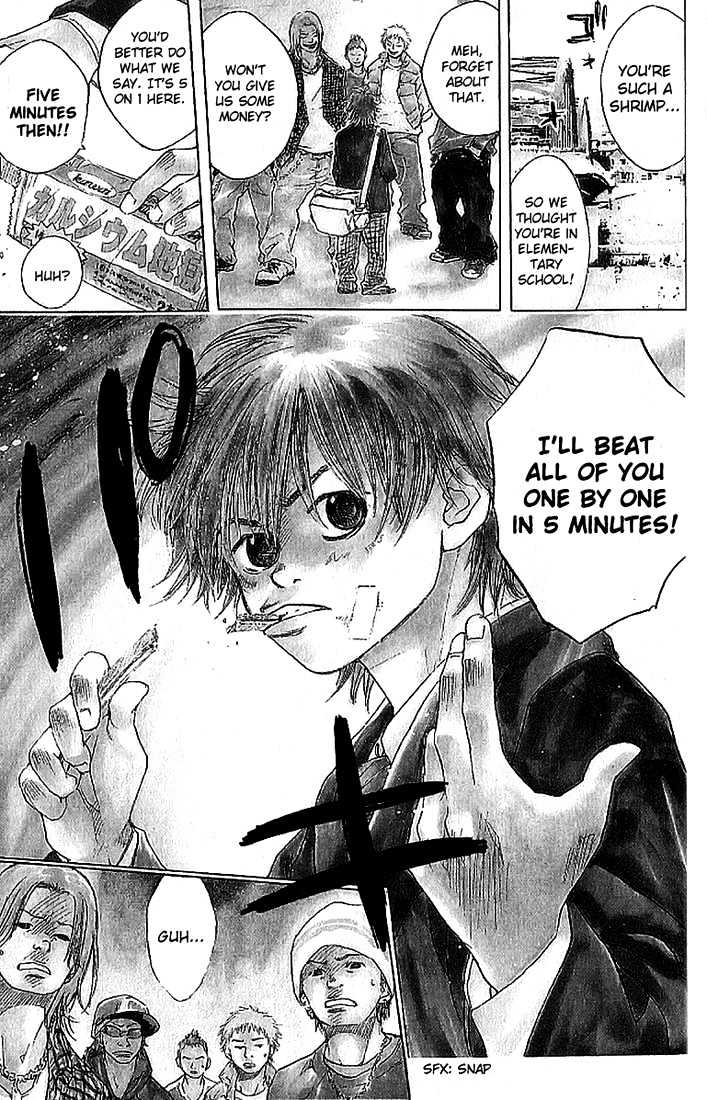 Ahiru no Sora Chapter 1 page 8 - Chapter 1 : Basketball Shoes and Boys