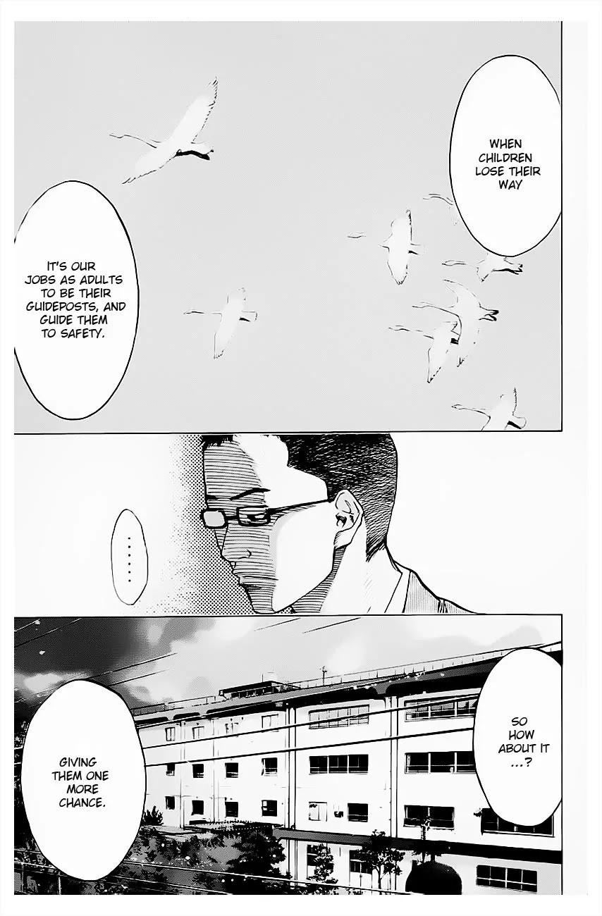 Ahiru no Sora Chapter 102 page 17 - Chapter 102 : Guidepost