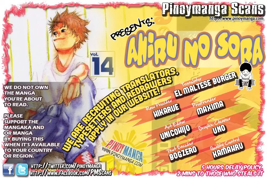 Ahiru no Sora Chapter 107 page 6 - Chapter 107