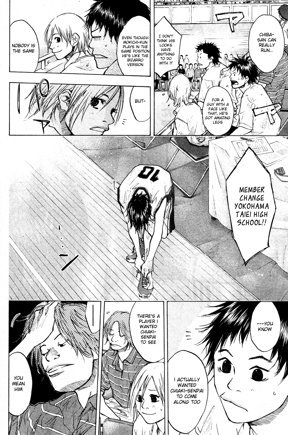 Ahiru no Sora Chapter 109.2 page 10 - Chapter 109 v2 : Fight for Rock for Life 3