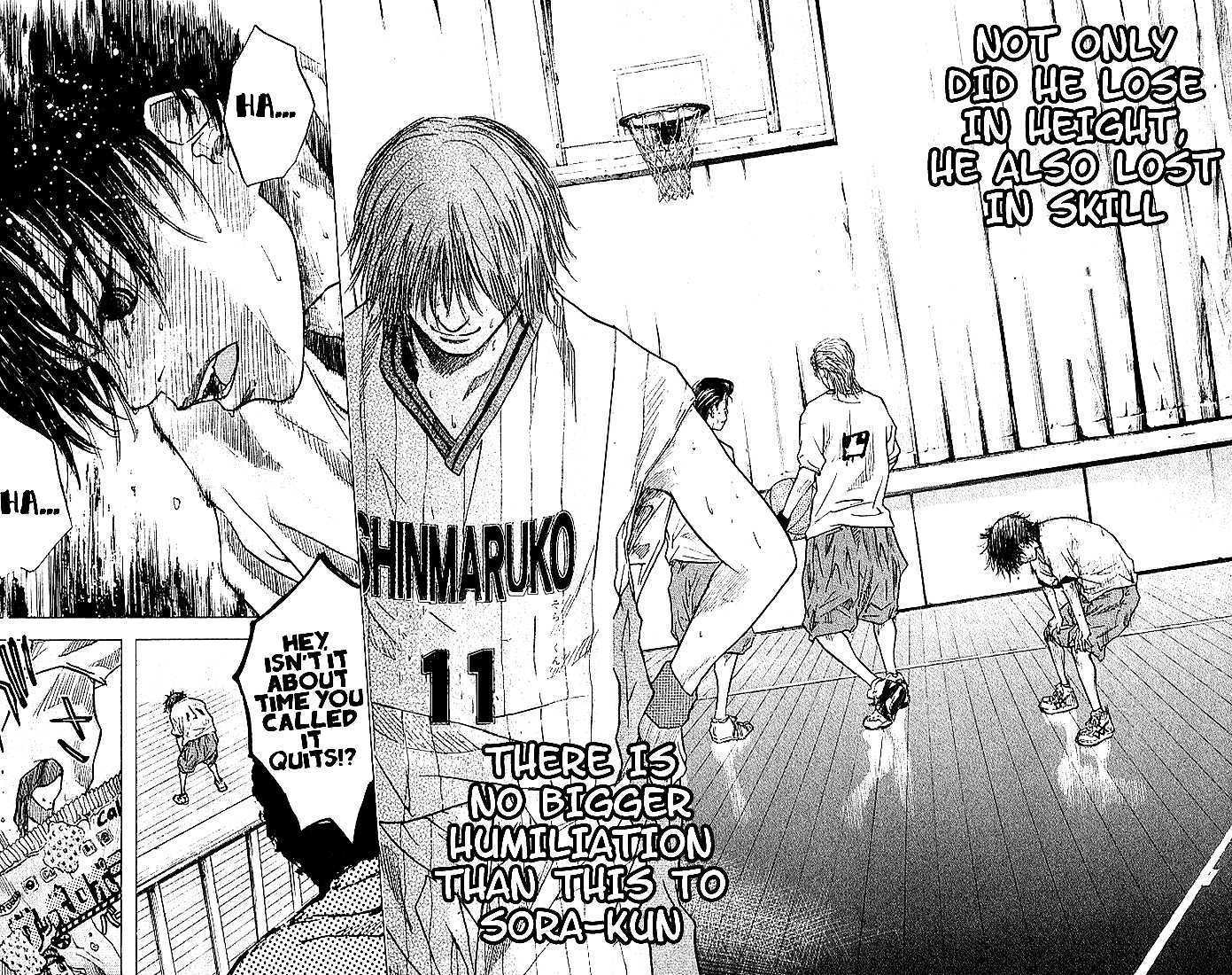Ahiru no Sora Chapter 11 page 11 - Chapter 11 : Supreme Humiliation