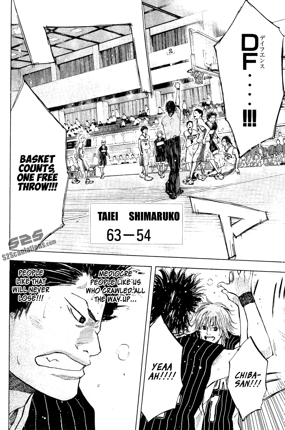 Ahiru no Sora Chapter 110.2 page 17 - Chapter 110 v2 : Fight for Rock for Life 4
