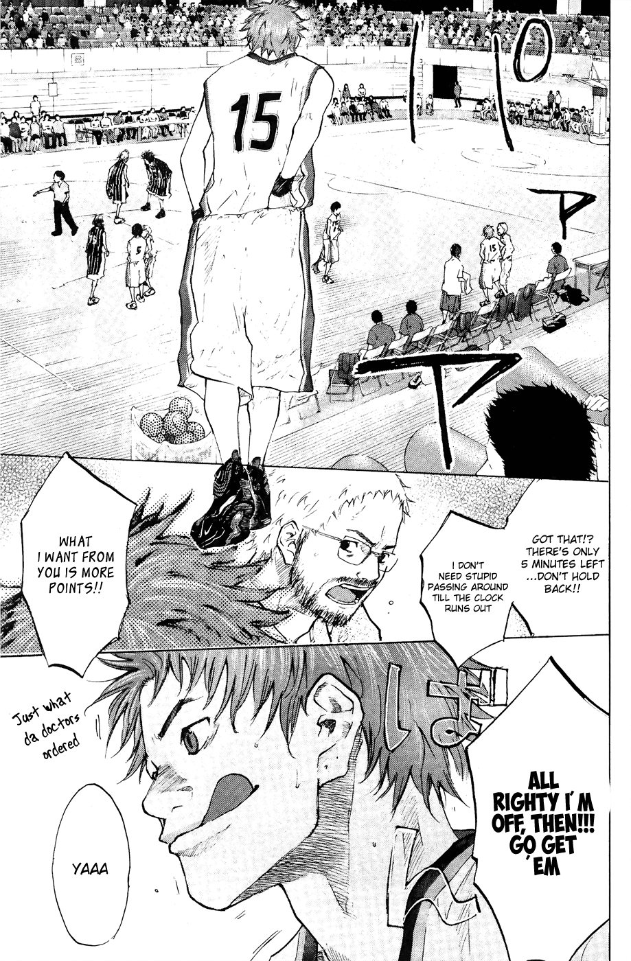 Ahiru no Sora Chapter 110.2 page 18 - Chapter 110 v2 : Fight for Rock for Life 4