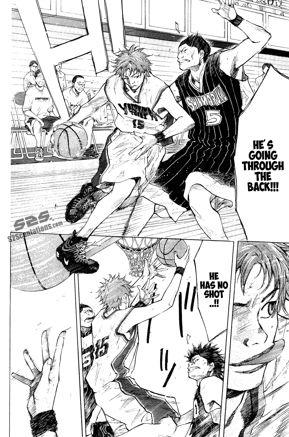 Ahiru no Sora Chapter 110.2 page 21 - Chapter 110 v2 : Fight for Rock for Life 4