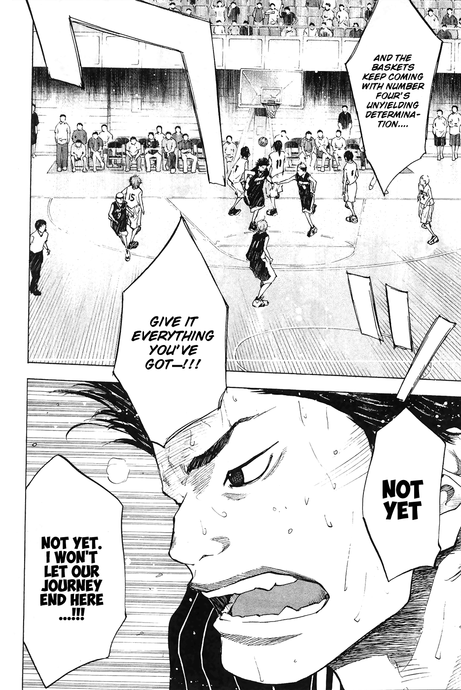 Ahiru no Sora Chapter 110.2 page 32 - Chapter 110 v2 : Fight for Rock for Life 4