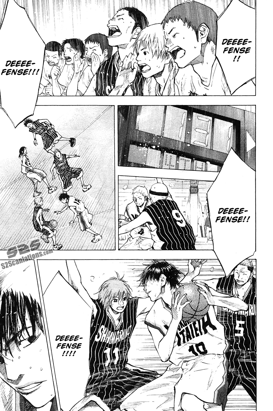 Ahiru no Sora Chapter 110.2 page 33 - Chapter 110 v2 : Fight for Rock for Life 4