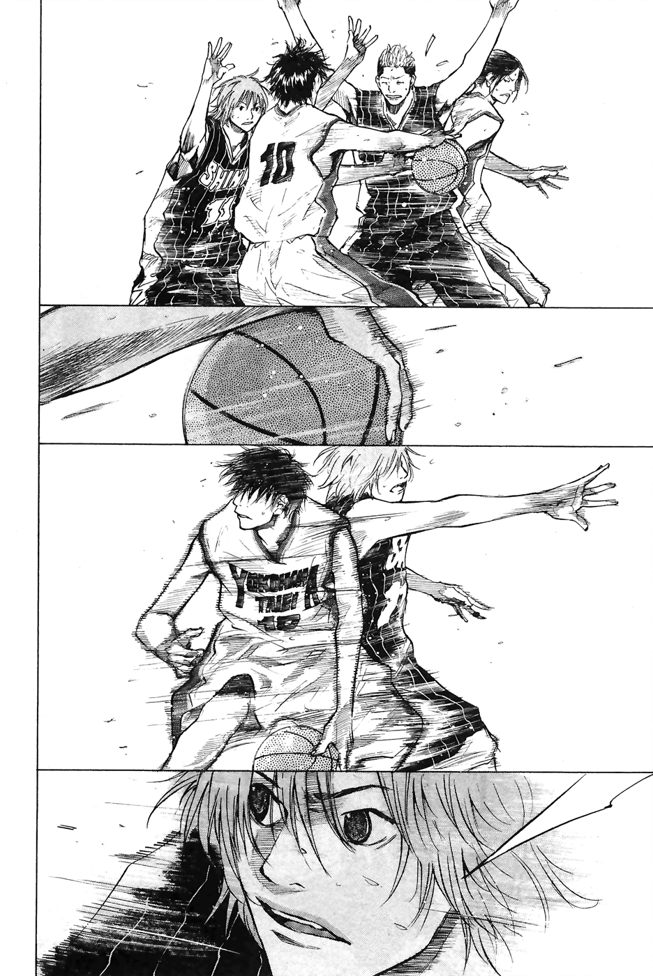 Ahiru no Sora Chapter 110.2 page 34 - Chapter 110 v2 : Fight for Rock for Life 4