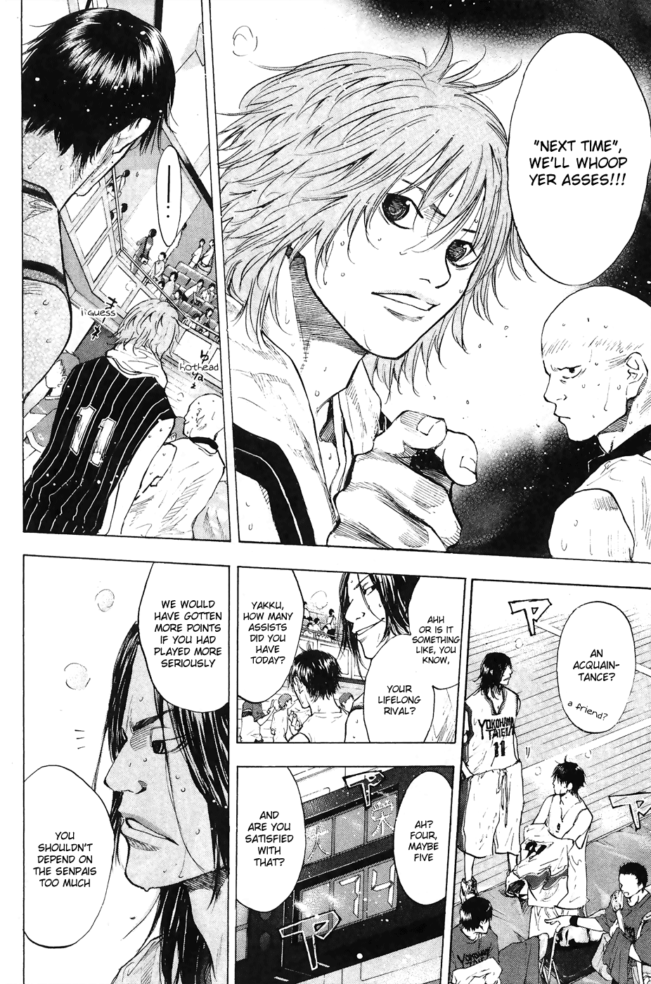 Ahiru no Sora Chapter 110.2 page 46 - Chapter 110 v2 : Fight for Rock for Life 4