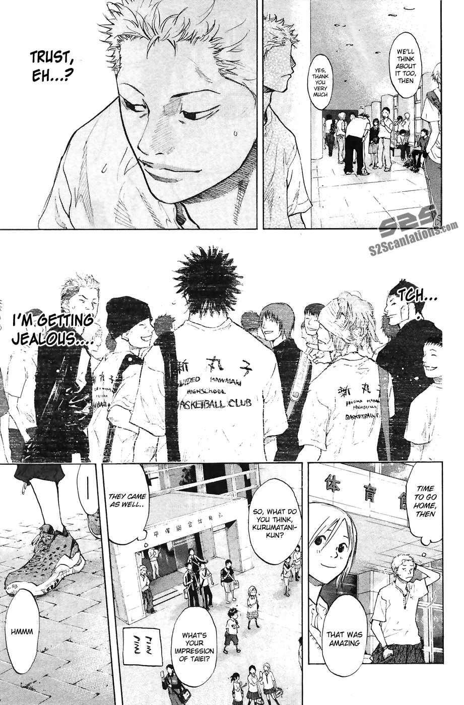 Ahiru no Sora Chapter 110.2 page 55 - Chapter 110 v2 : Fight for Rock for Life 4