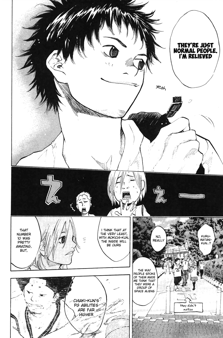 Ahiru no Sora Chapter 110.2 page 56 - Chapter 110 v2 : Fight for Rock for Life 4