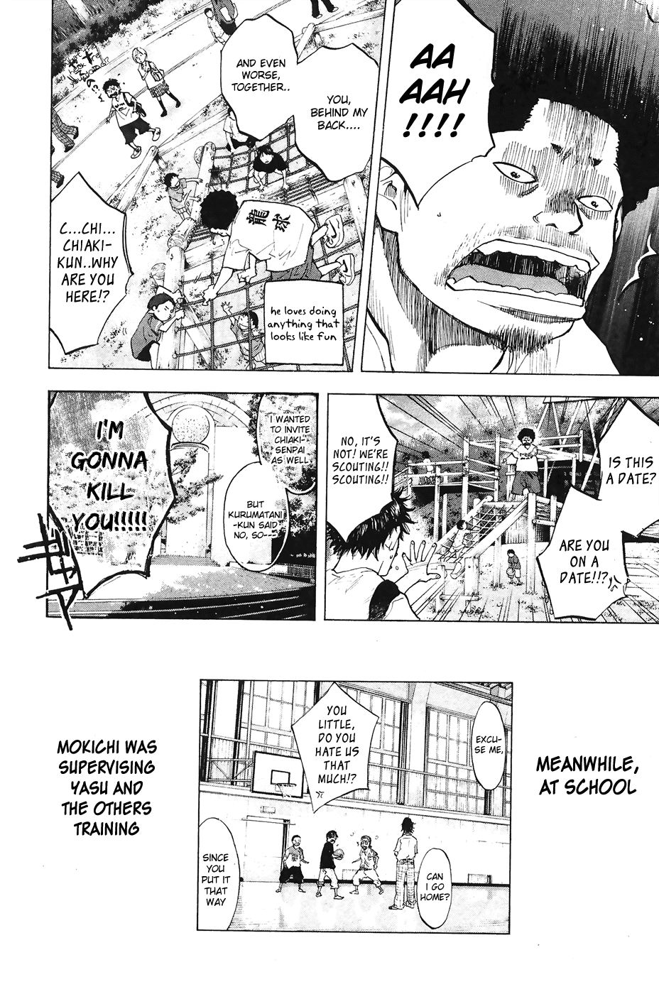 Ahiru no Sora Chapter 110.2 page 60 - Chapter 110 v2 : Fight for Rock for Life 4