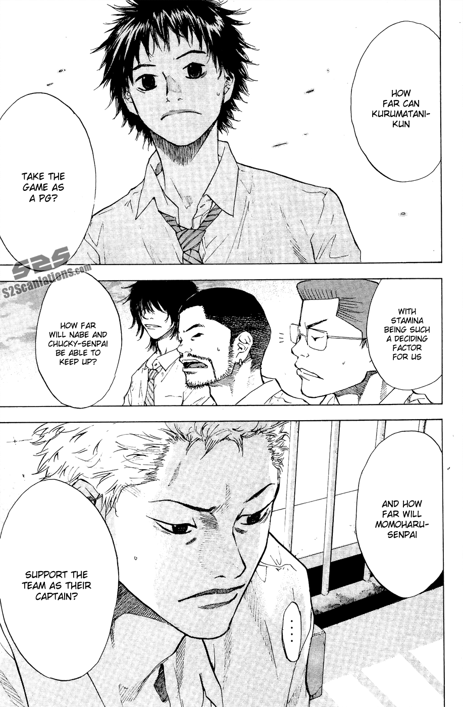 Ahiru no Sora Chapter 111.2 page 10 - Chapter 111 v2 : Blue Grow
