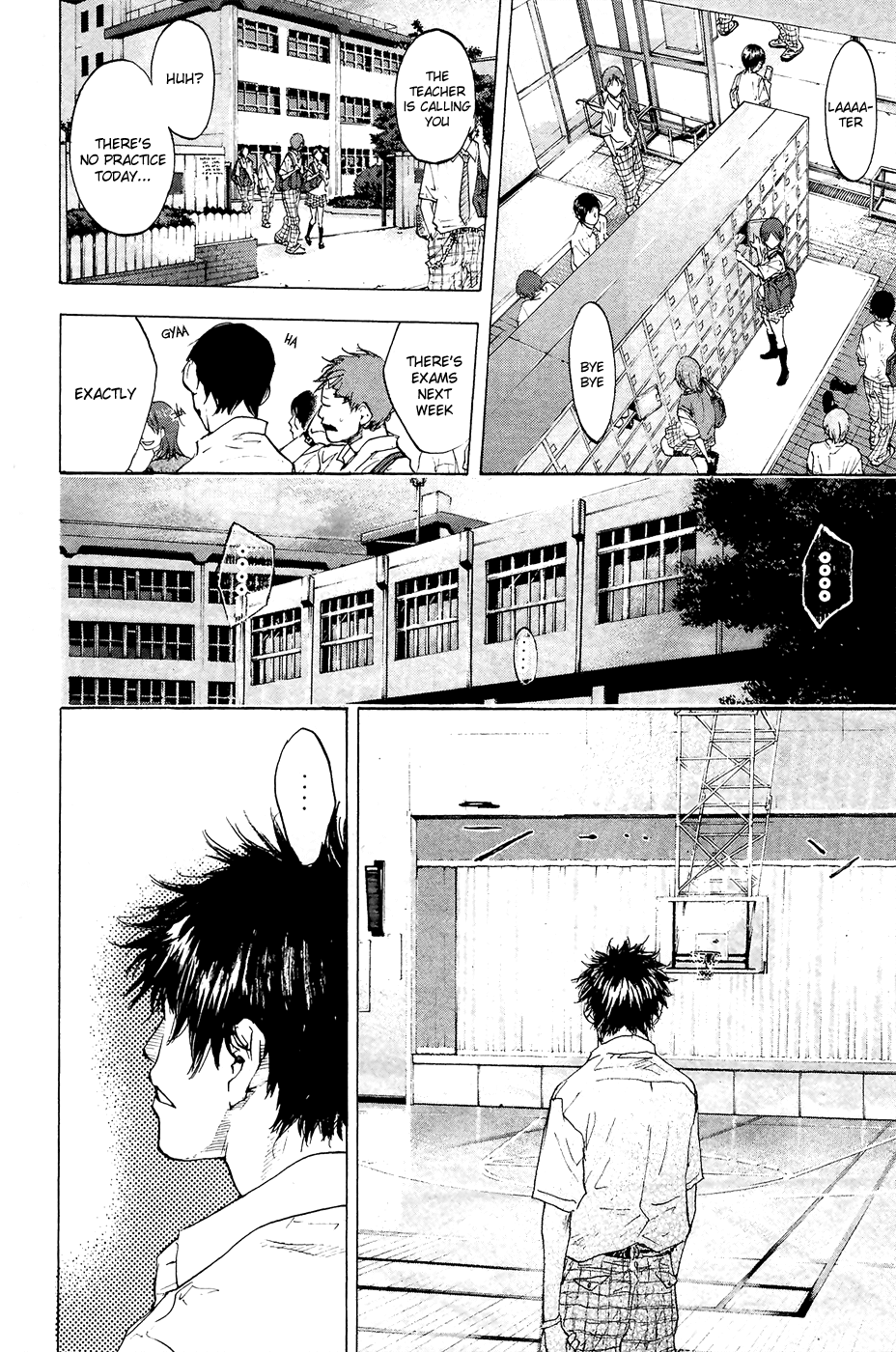 Ahiru no Sora Chapter 111.2 page 12 - Chapter 111 v2 : Blue Grow