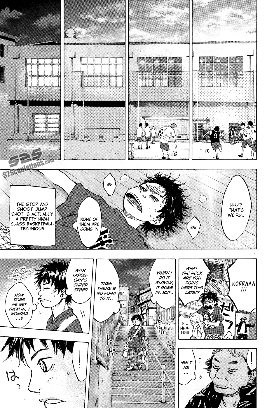 Ahiru no Sora Chapter 111.2 page 15 - Chapter 111 v2 : Blue Grow