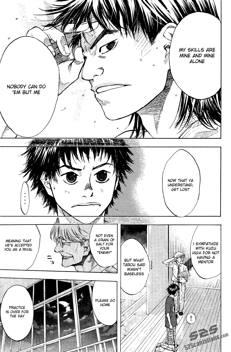 Ahiru no Sora Chapter 111.2 page 21 - Chapter 111 v2 : Blue Grow