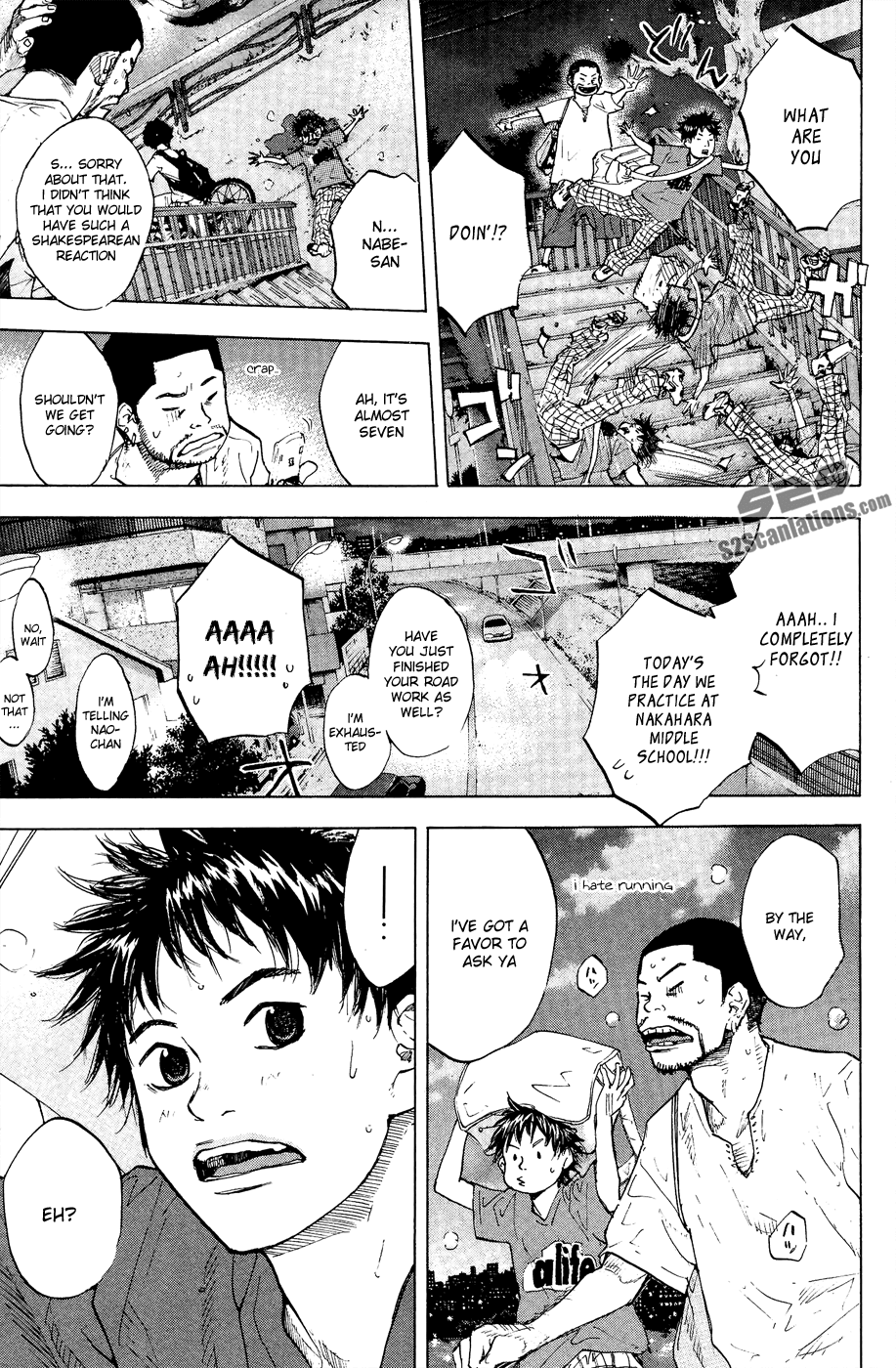 Ahiru no Sora Chapter 111.2 page 27 - Chapter 111 v2 : Blue Grow