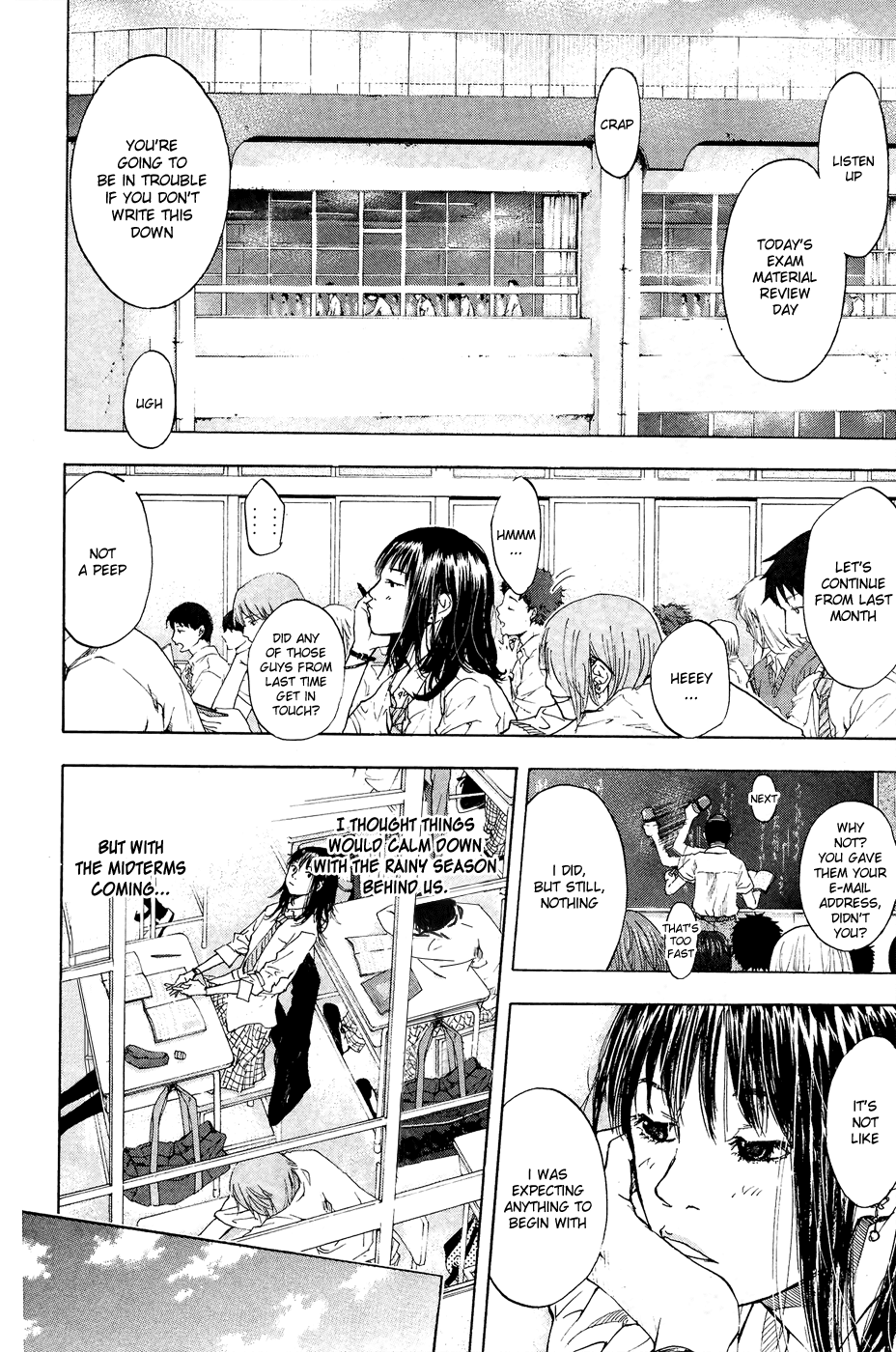 Ahiru no Sora Chapter 111.2 page 3 - Chapter 111 v2 : Blue Grow