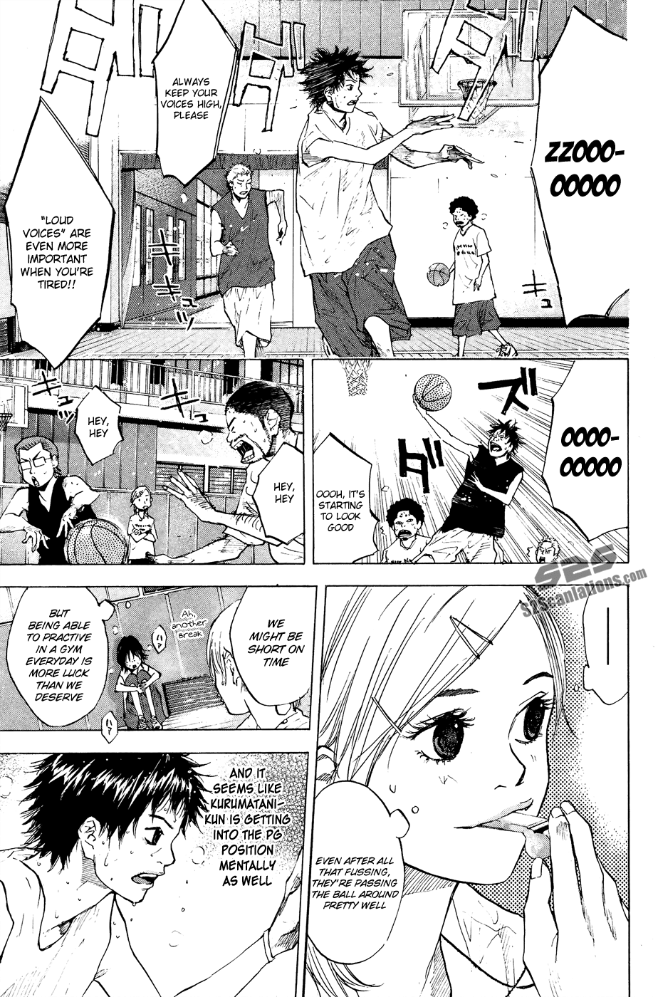 Ahiru no Sora Chapter 111.2 page 33 - Chapter 111 v2 : Blue Grow