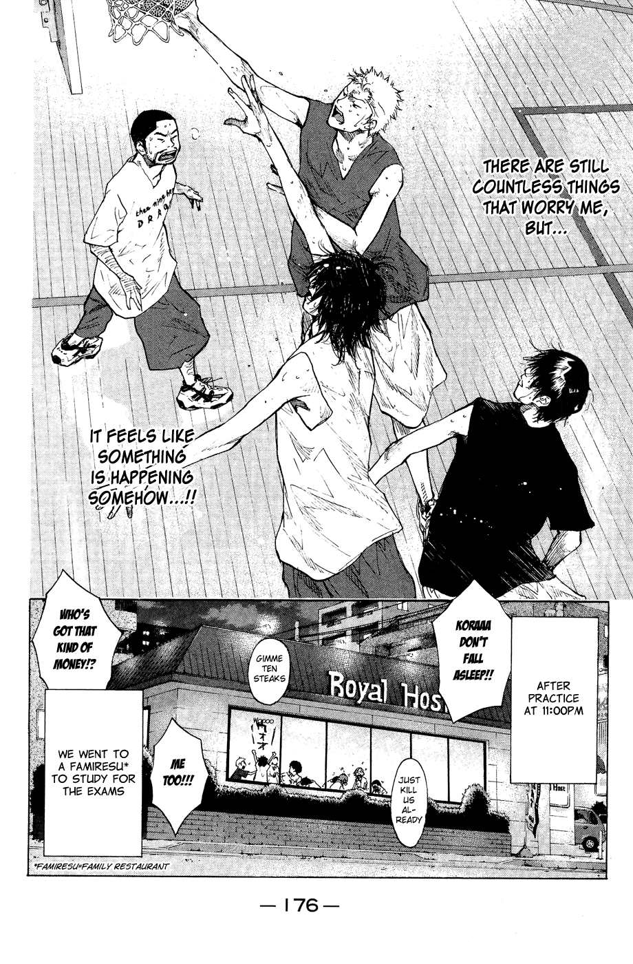Ahiru no Sora Chapter 111.2 page 34 - Chapter 111 v2 : Blue Grow