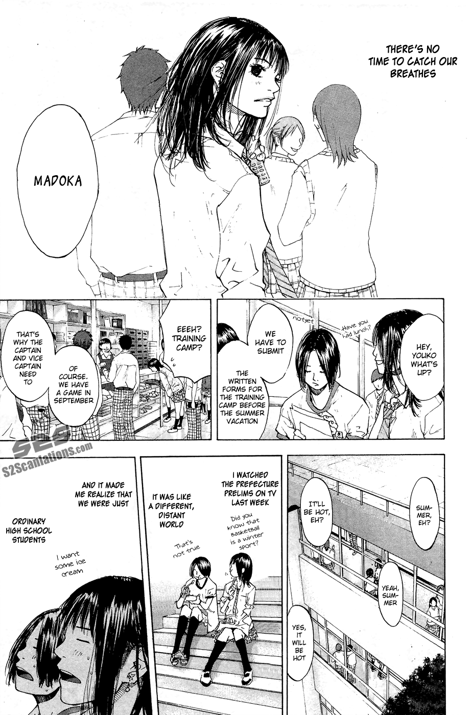 Ahiru no Sora Chapter 111.2 page 4 - Chapter 111 v2 : Blue Grow