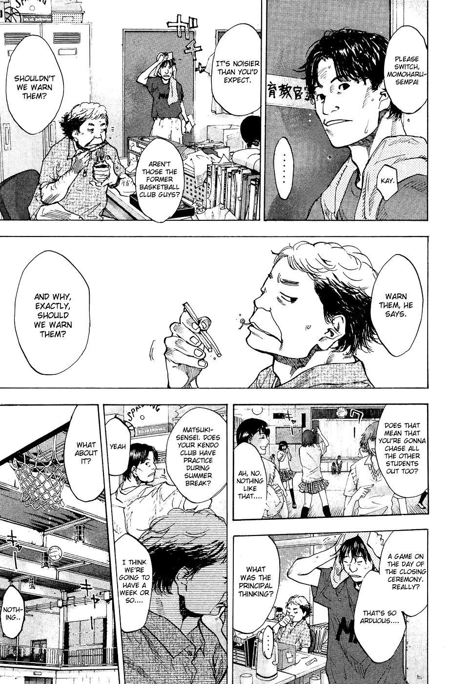 Ahiru no Sora Chapter 112 page 6 - Chapter 112 : Merry Go Round