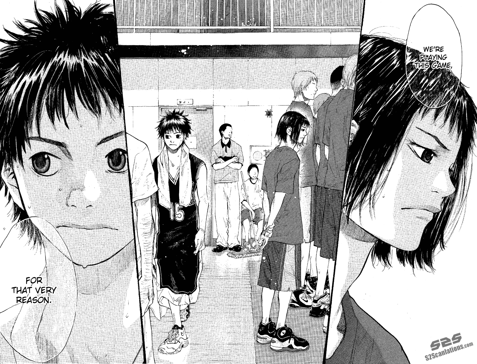 Ahiru no Sora Chapter 116.2 page 17 - Chapter 116 v2 : Challengers
