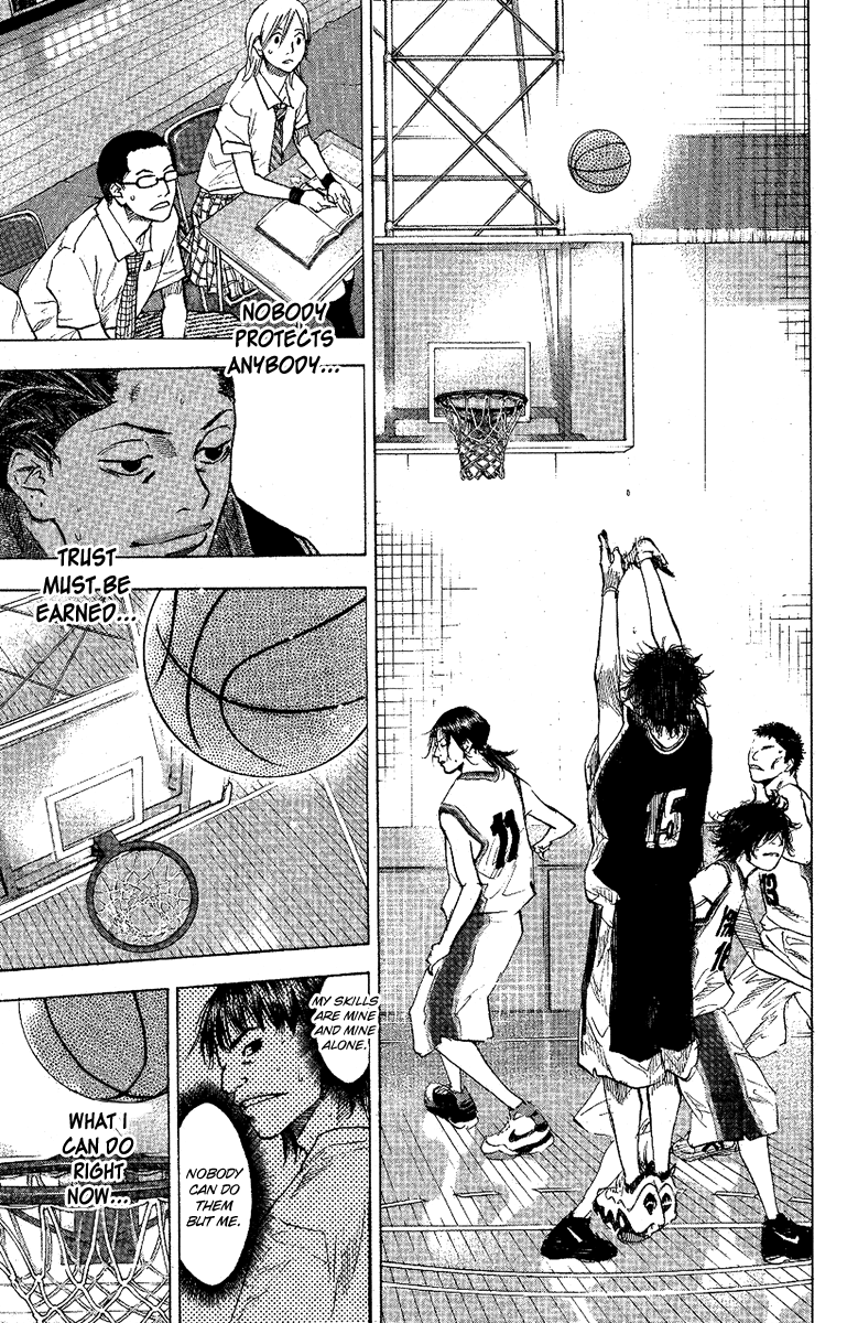 Ahiru no Sora Chapter 119.2 page 14 - Chapter 119 v2 : By Myself