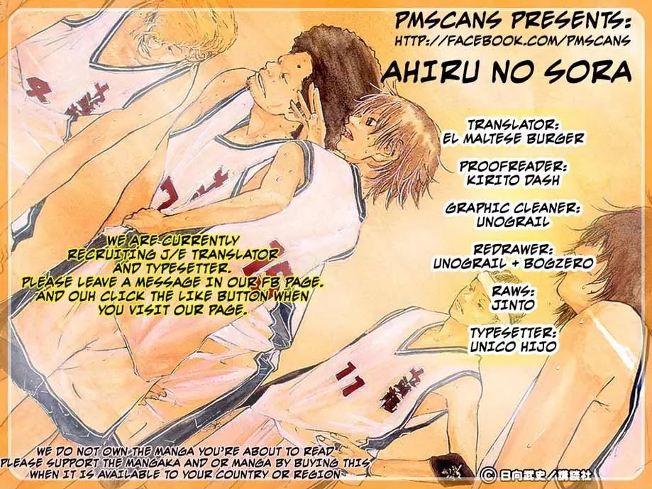 Ahiru no Sora Chapter 125 page 1 - Chapter 125 : Go Start On