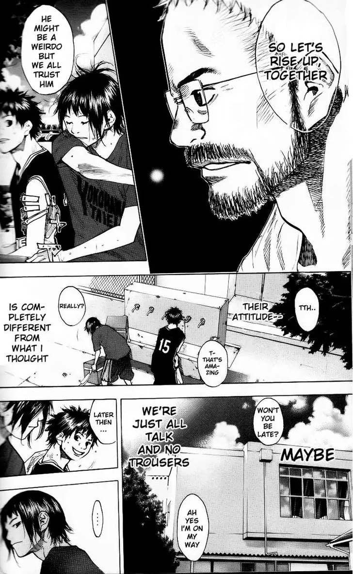 Ahiru no Sora Chapter 125 page 23 - Chapter 125 : Go Start On