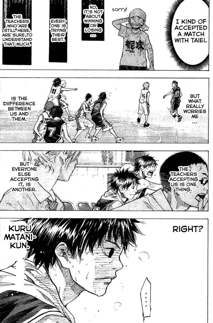 Ahiru no Sora Chapter 136 page 3 - Chapter 136 : Straight Story 4