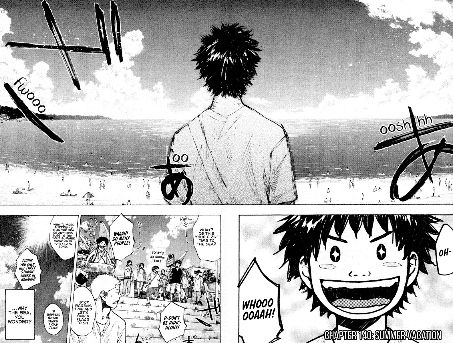 Ahiru no Sora Chapter 140 page 3 - Chapter 140: Summer Vacation