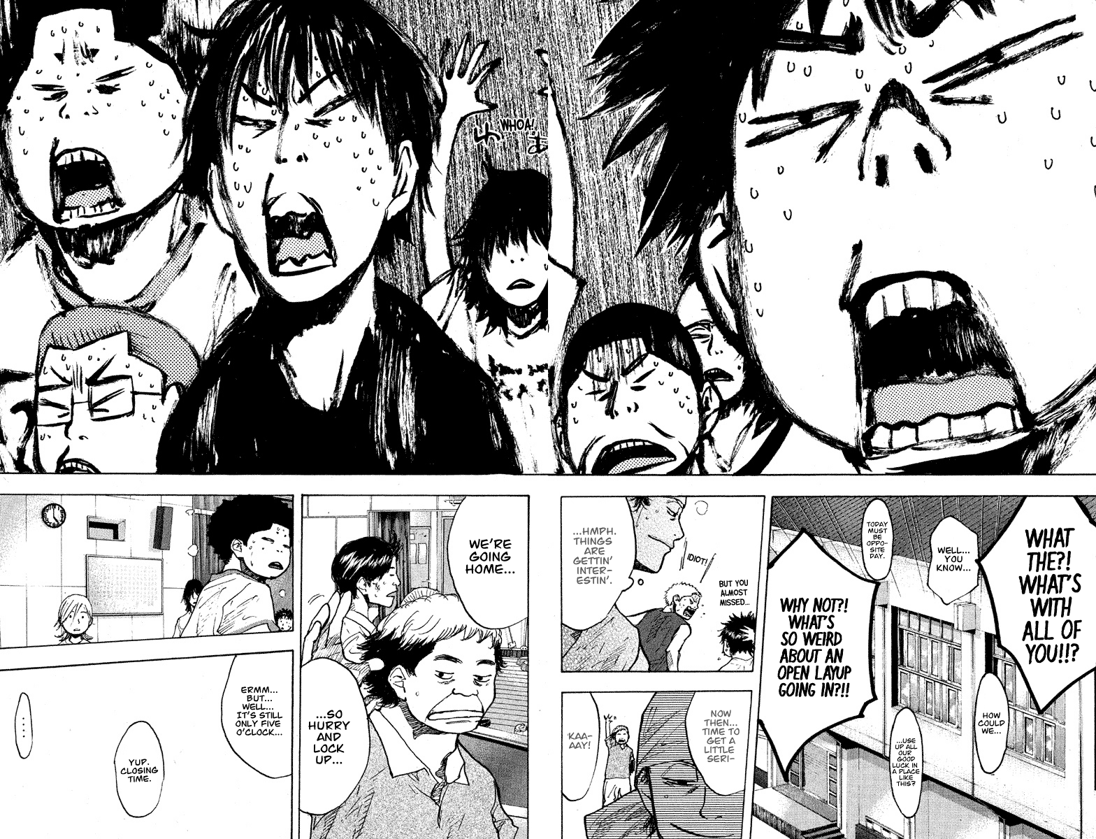 Ahiru no Sora Chapter 143 page 17 - Chapter 143: Crazy Climber (Part Two)
