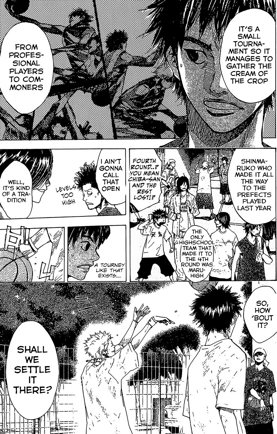 Ahiru no Sora Chapter 145.3 page 4 - Chapter 145.3: Monster Bash ( Part Two )