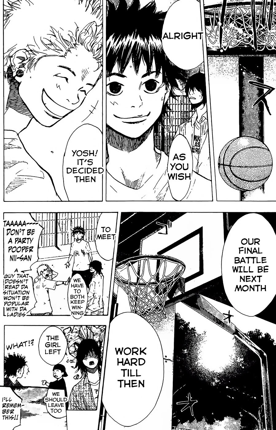 Ahiru no Sora Chapter 145.3 page 5 - Chapter 145.3: Monster Bash ( Part Two )