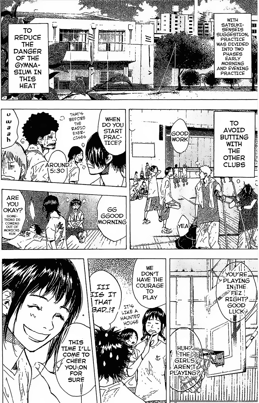Ahiru no Sora Chapter 146.1 page 6 - Chapter 146.1: Blind Age
