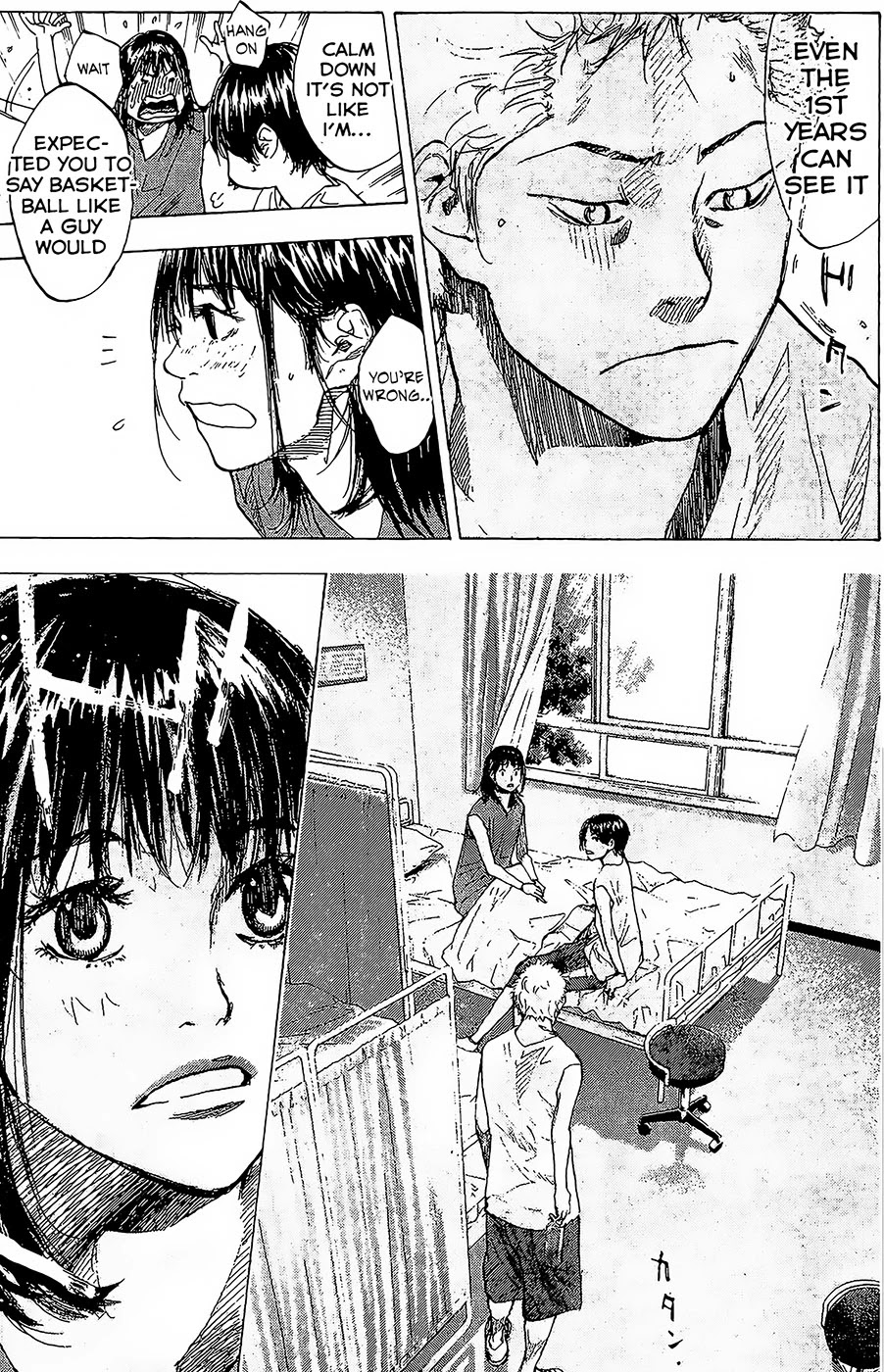 Ahiru no Sora Chapter 146.3 page 18 - Chapter 146.3: Blind Age