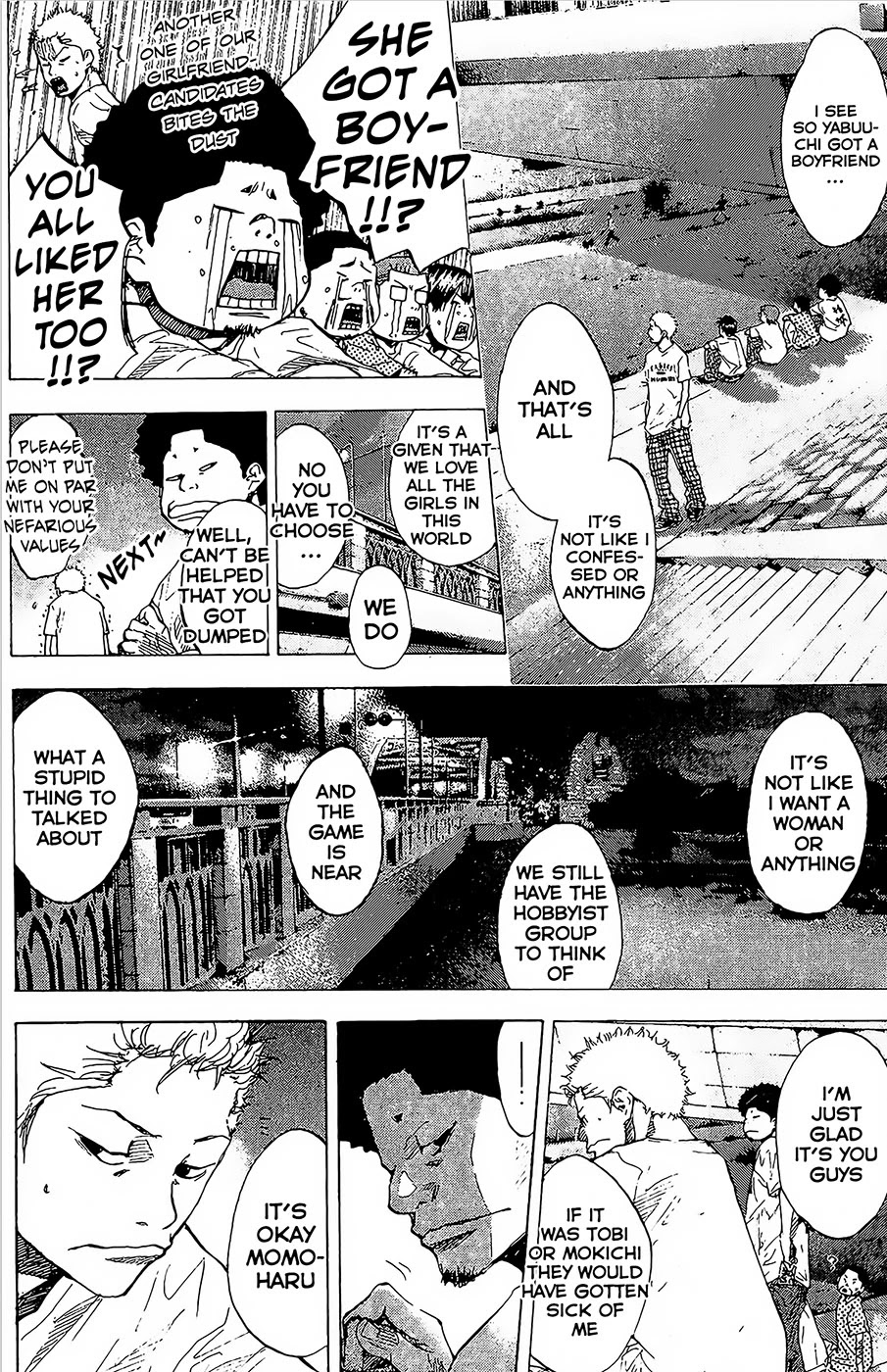 Ahiru no Sora Chapter 146.4 page 10 - Chapter 146.4: Blind Age