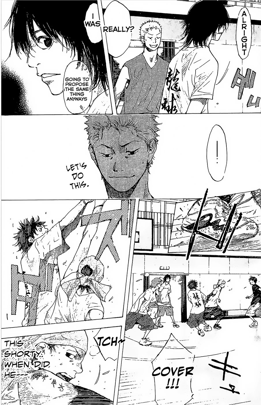 Ahiru no Sora Chapter 146.4 page 16 - Chapter 146.4: Blind Age