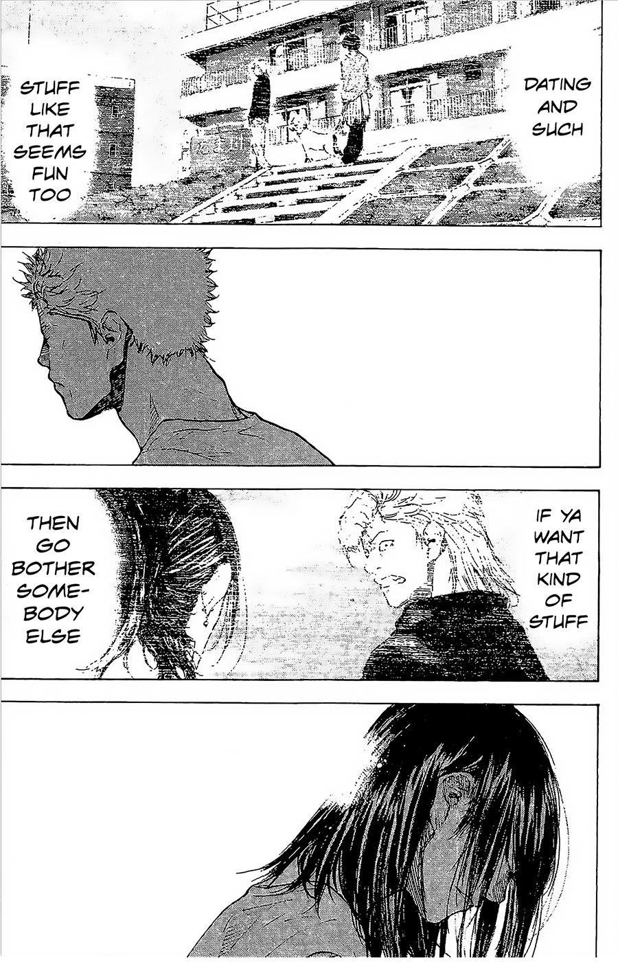 Ahiru no Sora Chapter 146.4 page 3 - Chapter 146.4: Blind Age