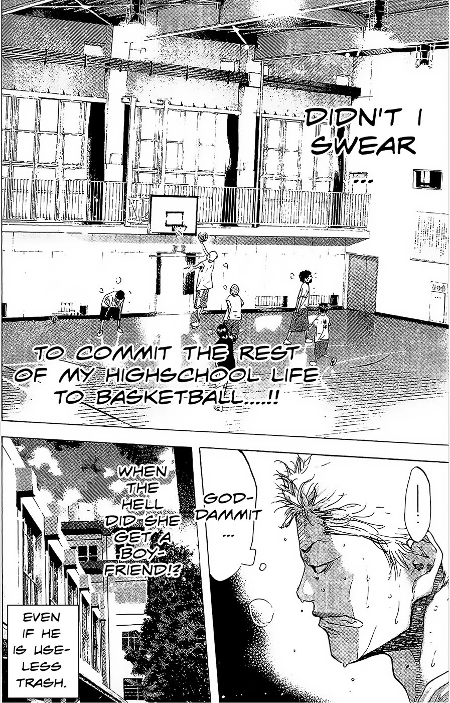 Ahiru no Sora Chapter 146.4 page 8 - Chapter 146.4: Blind Age