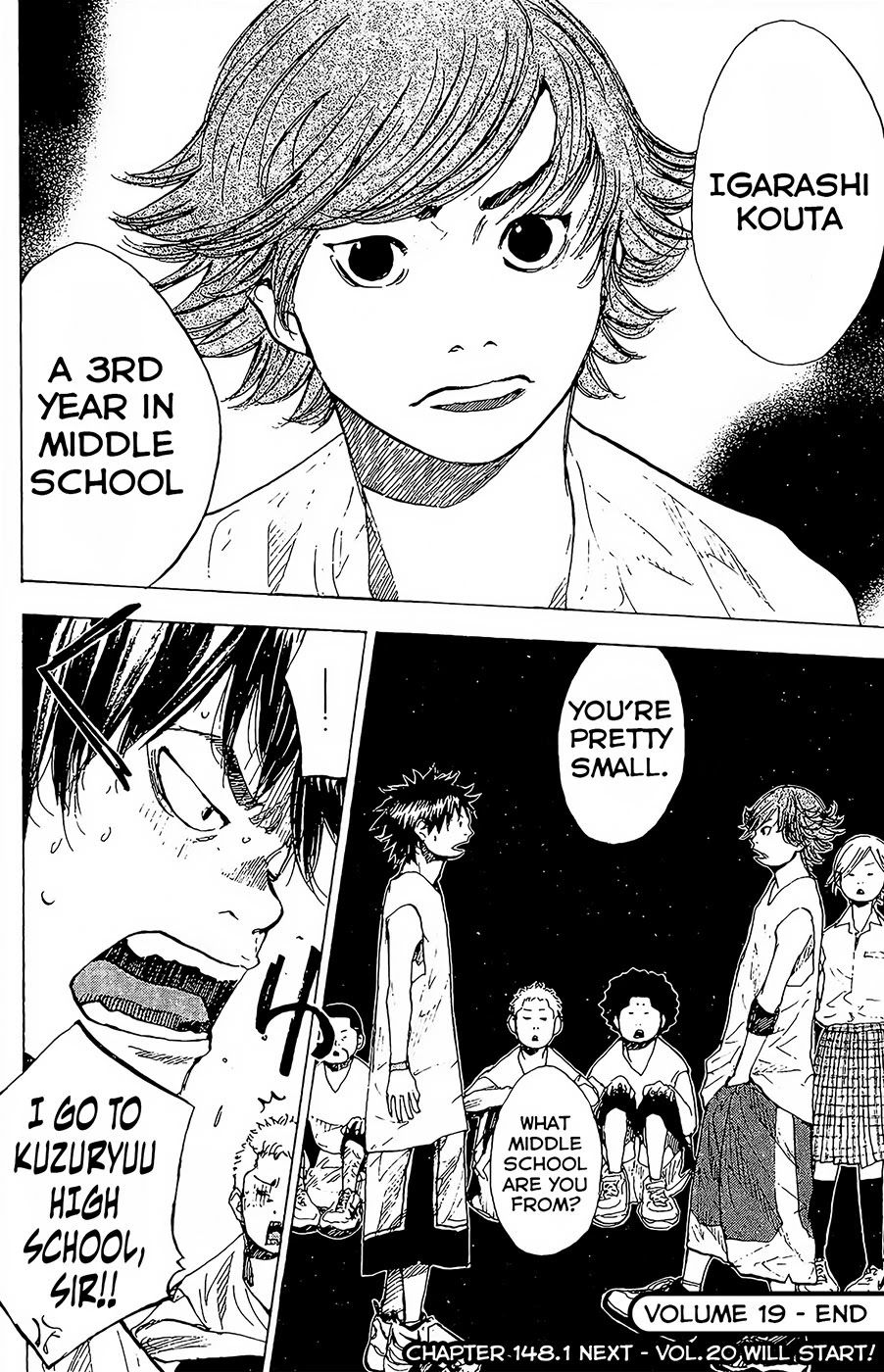 Ahiru no Sora Chapter 147 page 20 - Chapter 147: Welcome to the Monster Bash Tournament!