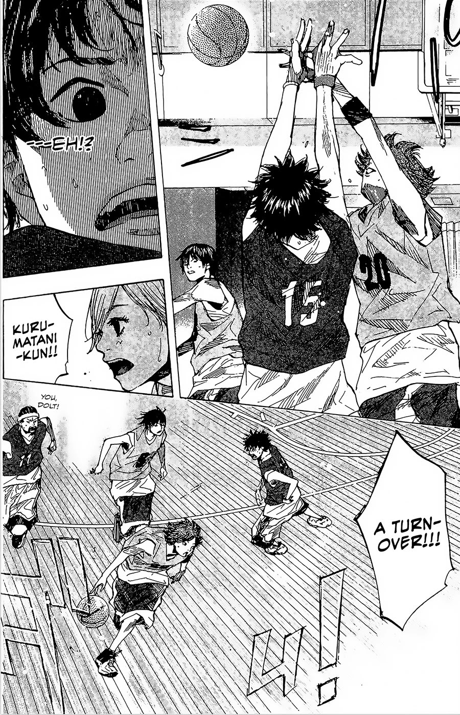 Ahiru no Sora Chapter 148.2 page 15 - Chapter 148.2: Hotshot