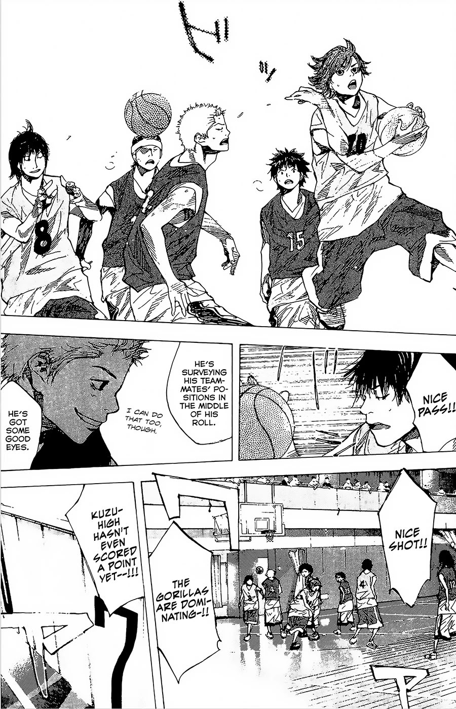 Ahiru no Sora Chapter 148.2 page 17 - Chapter 148.2: Hotshot
