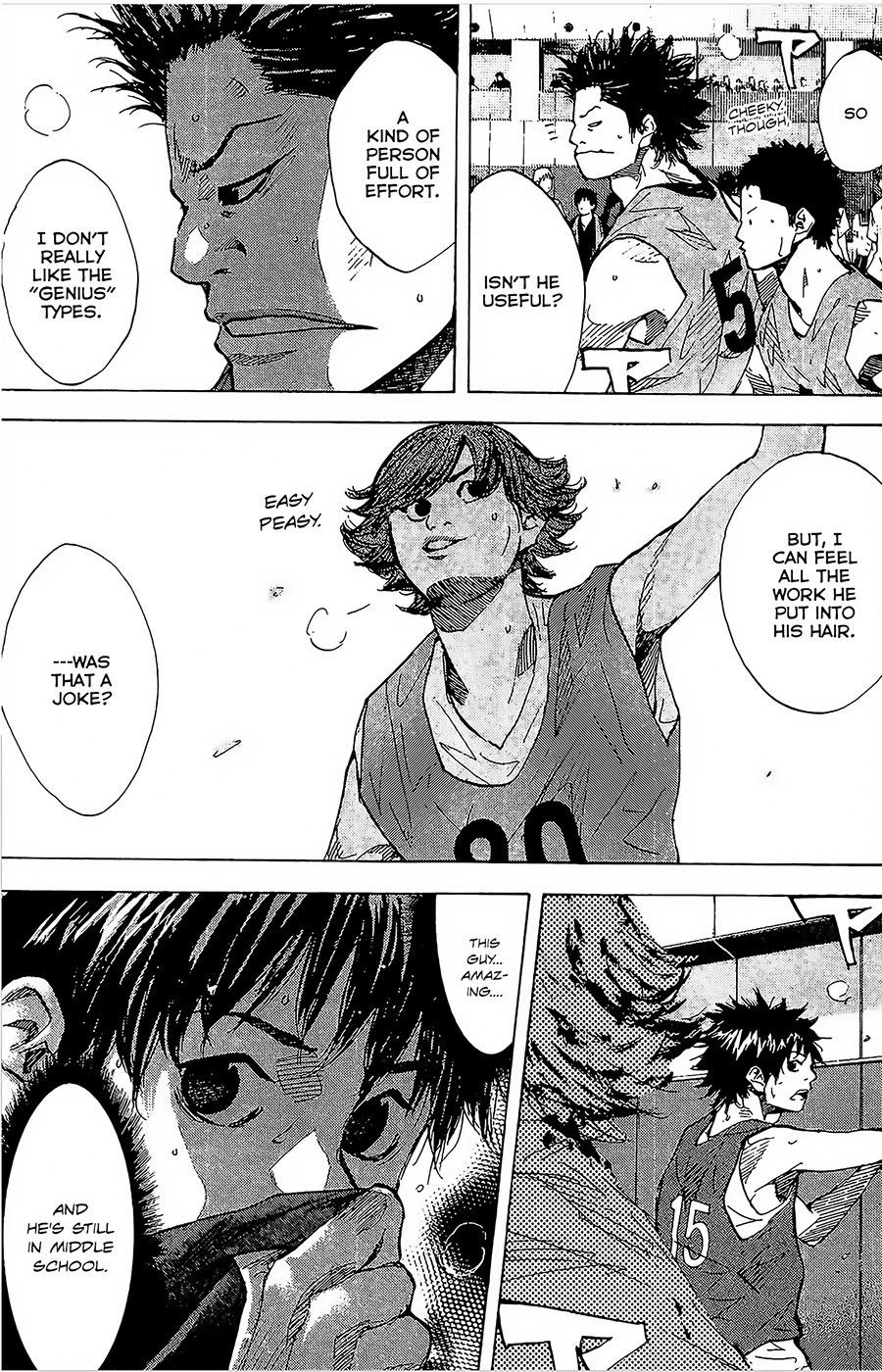 Ahiru no Sora Chapter 148.2 page 18 - Chapter 148.2: Hotshot