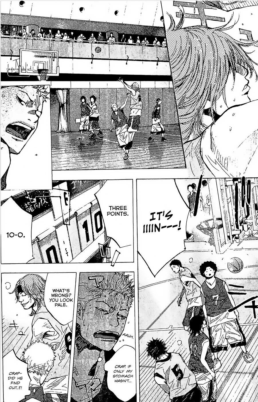 Ahiru no Sora Chapter 148.2 page 19 - Chapter 148.2: Hotshot