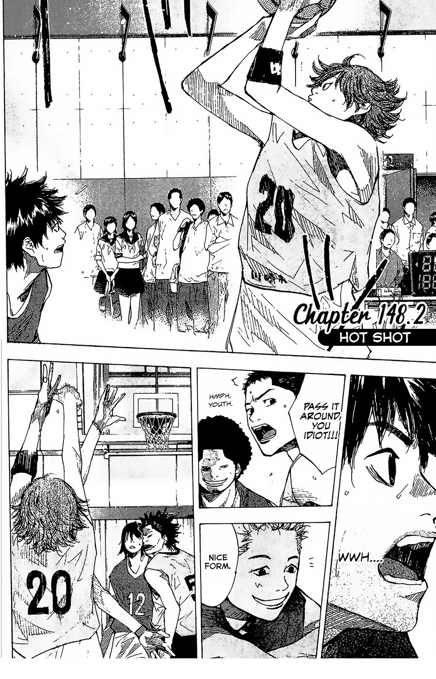 Ahiru no Sora Chapter 148.2 page 3 - Chapter 148.2: Hotshot